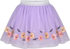 Sunny Fashion Girls Skirt Navy Blue Pearl Stars Sparkling Tutu Dancing Size 4-12