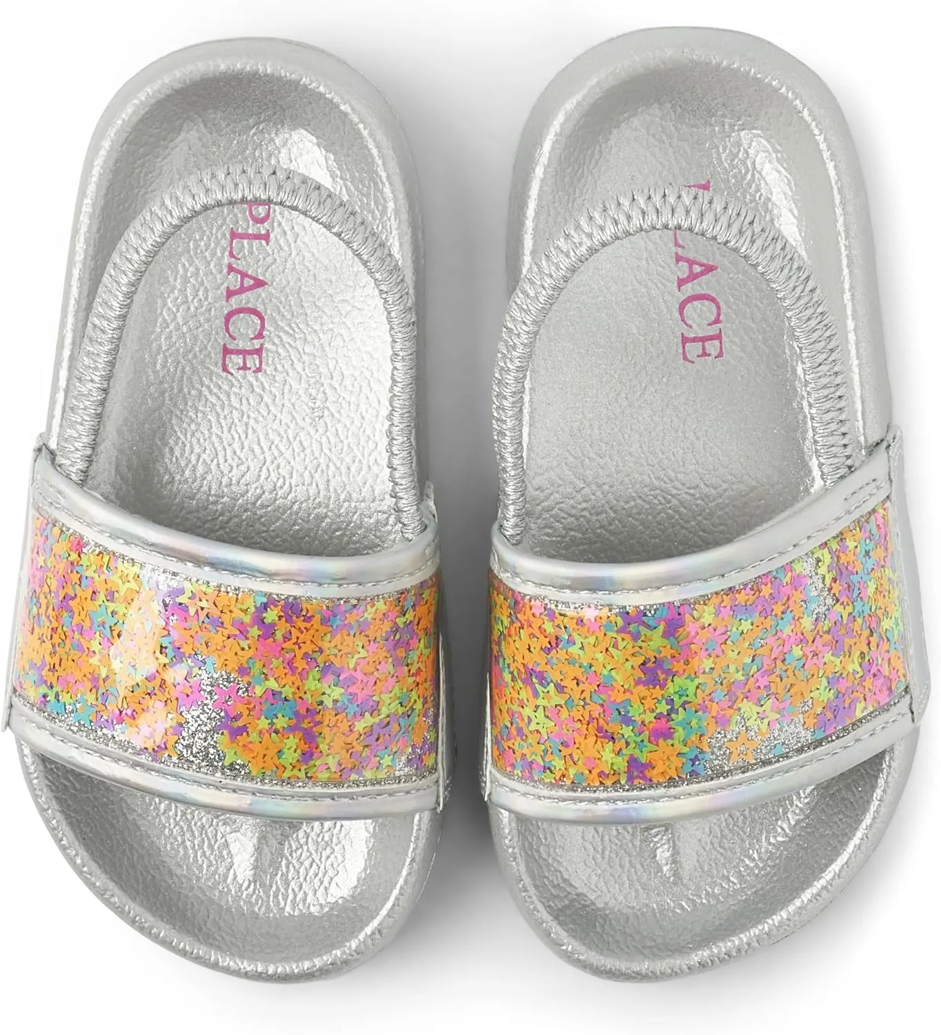 The Children's Place Girl's Baby Toddler Everyday Slide Sandals with Backstrap