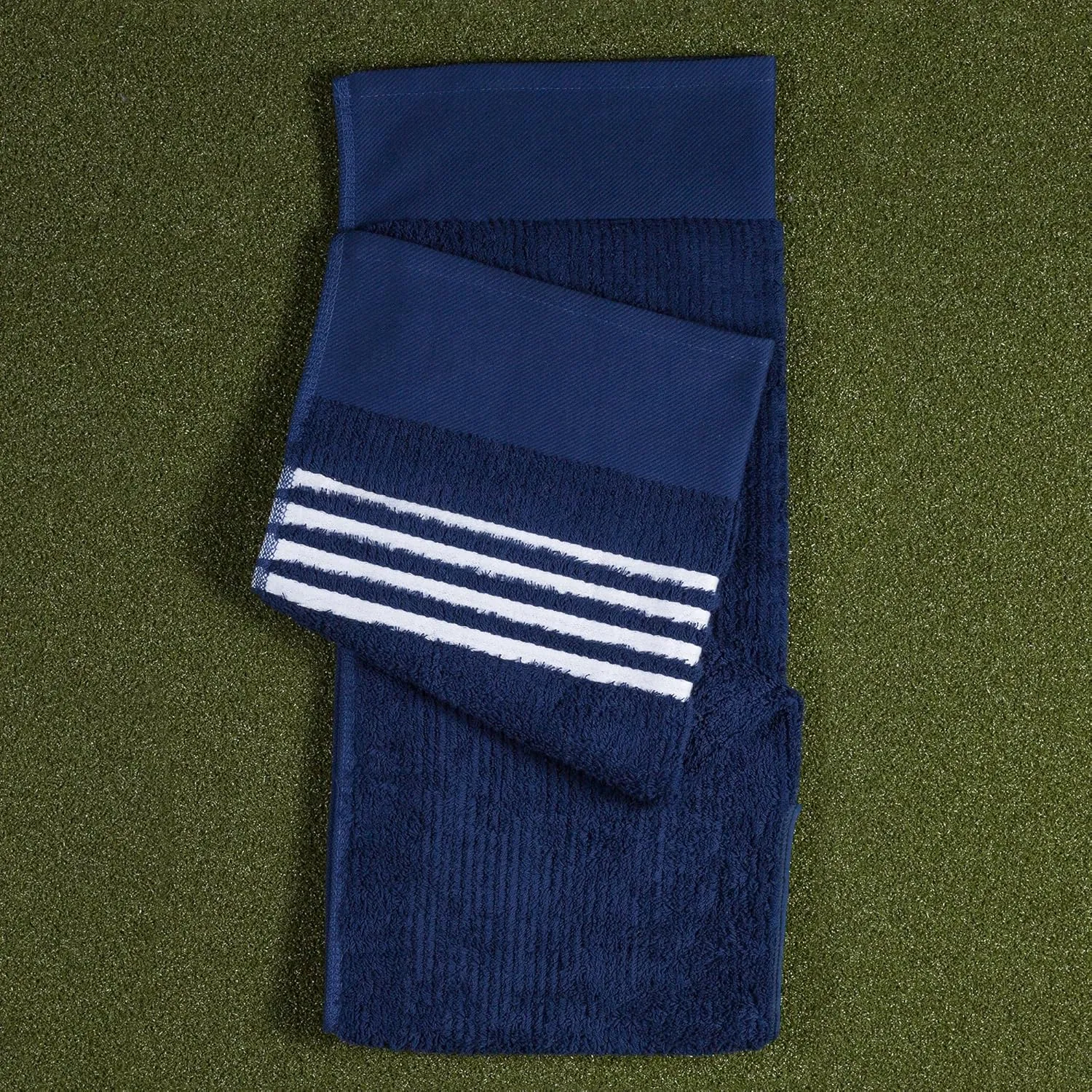 The Tour Towel | Large Golf Caddy Towel Terry Cloth, Absorbent 19" x 44", Center Cut, Perfect Hang Golf Cart Accessory and Golf Bag, Multiple Colors