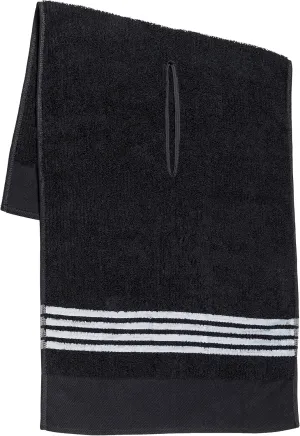 The Tour Towel | Large Golf Caddy Towel Terry Cloth, Absorbent 19" x 44", Center Cut, Perfect Hang Golf Cart Accessory and Golf Bag, Multiple Colors