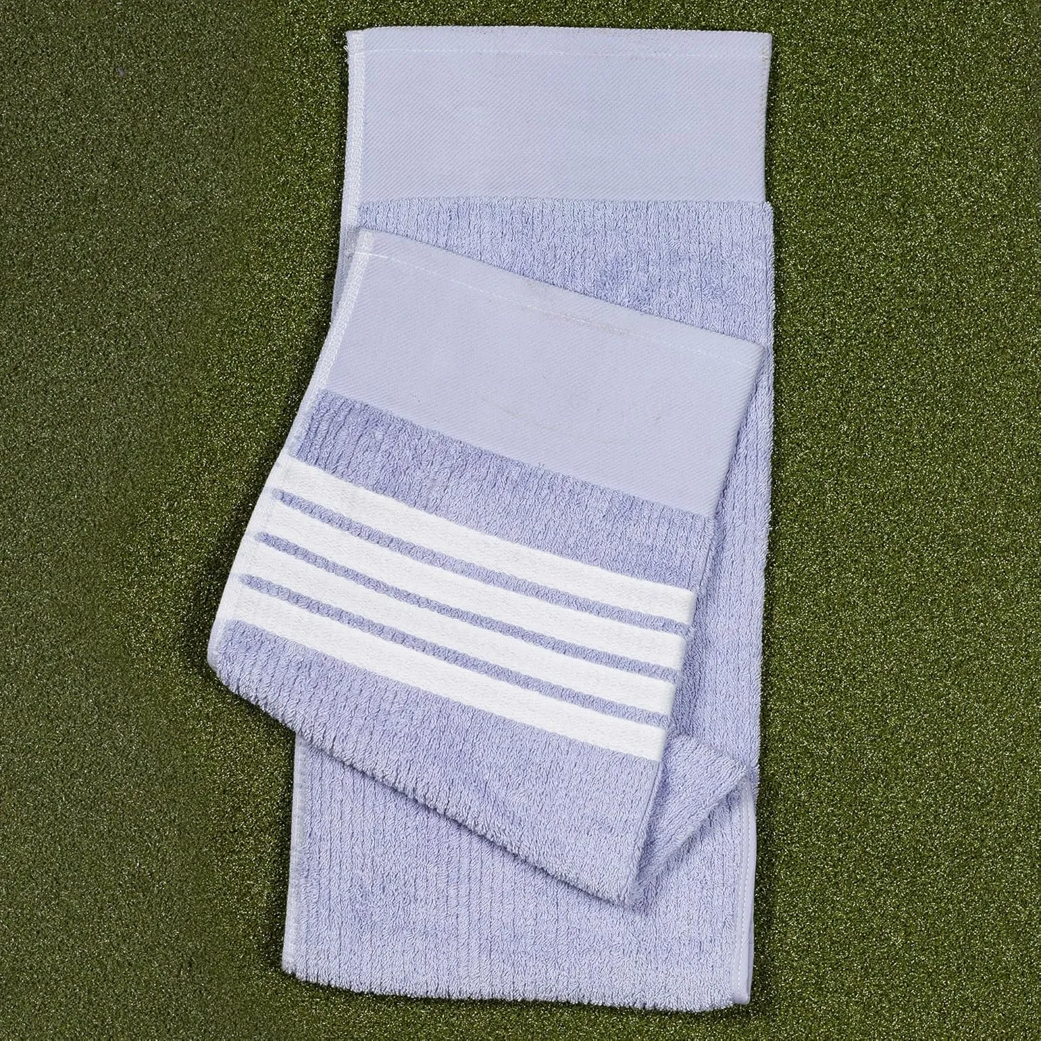 The Tour Towel | Large Golf Caddy Towel Terry Cloth, Absorbent 19" x 44", Center Cut, Perfect Hang Golf Cart Accessory and Golf Bag, Multiple Colors