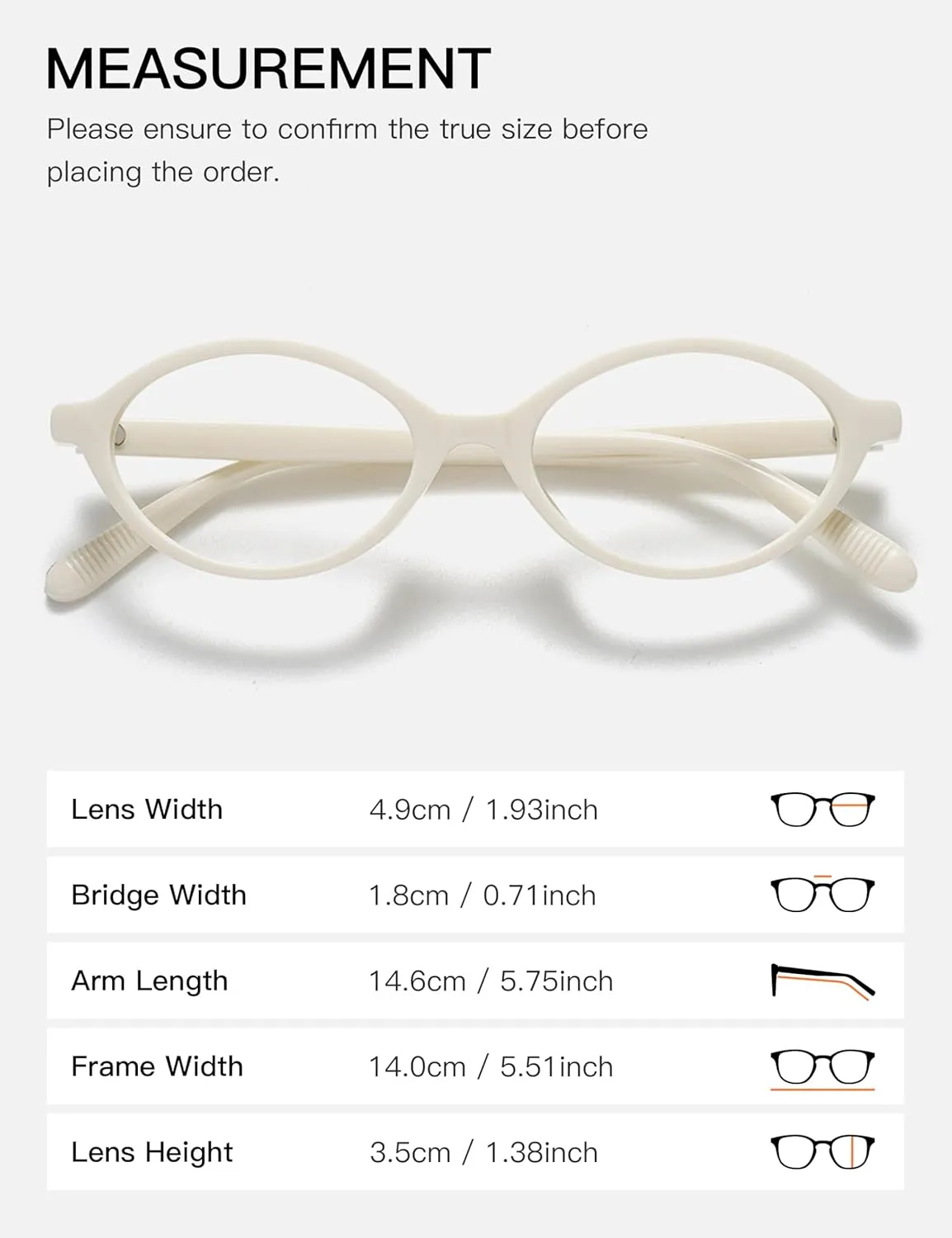 TIJN Olisa Blue Light Blocking Glasses for Women Men,Oval Glasses Frame Bluelight Glasses for Gaming/Computer/Screen