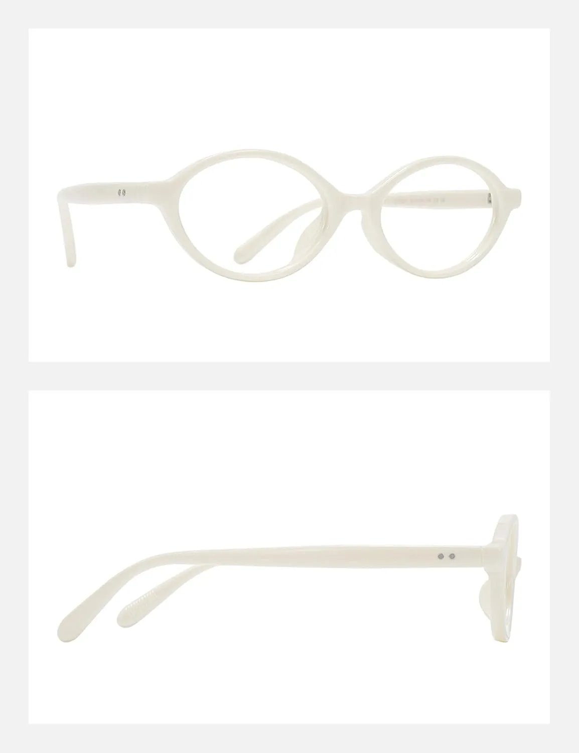TIJN Olisa Blue Light Blocking Glasses for Women Men,Oval Glasses Frame Bluelight Glasses for Gaming/Computer/Screen