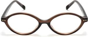 TIJN Olisa Blue Light Blocking Glasses for Women Men,Oval Glasses Frame Bluelight Glasses for Gaming/Computer/Screen