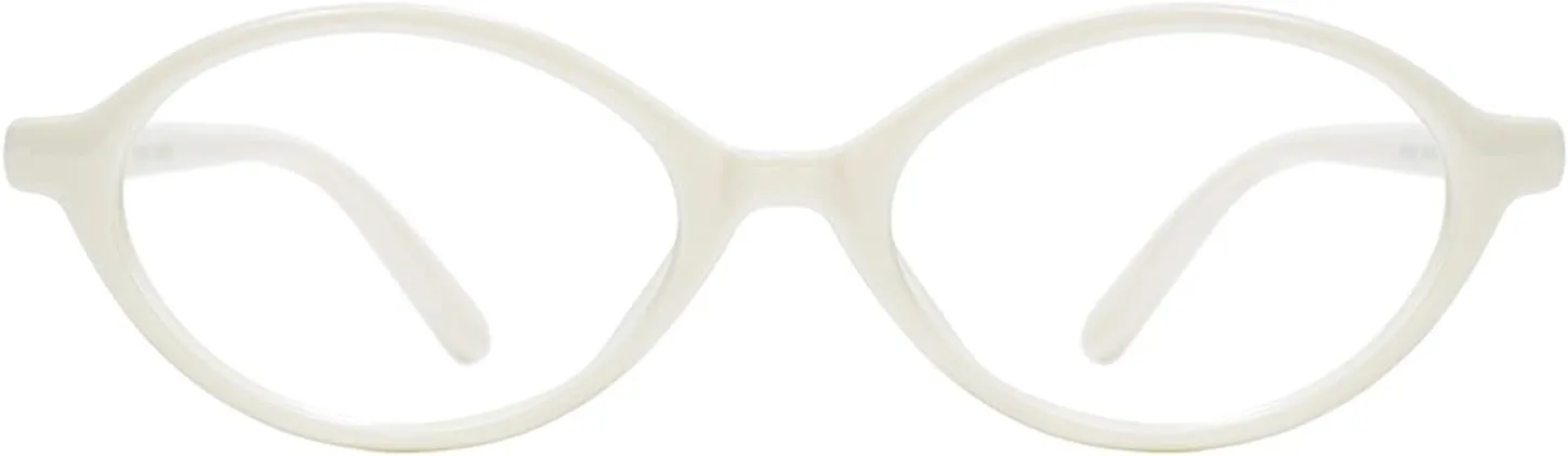 TIJN Olisa Blue Light Blocking Glasses for Women Men,Oval Glasses Frame Bluelight Glasses for Gaming/Computer/Screen