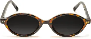 TIJN Olisa Retro Oval Sunglasses for Women Men,Polarized UV Protection Shades,Stylish Frame Sun Glasses,Trendy Sunnies