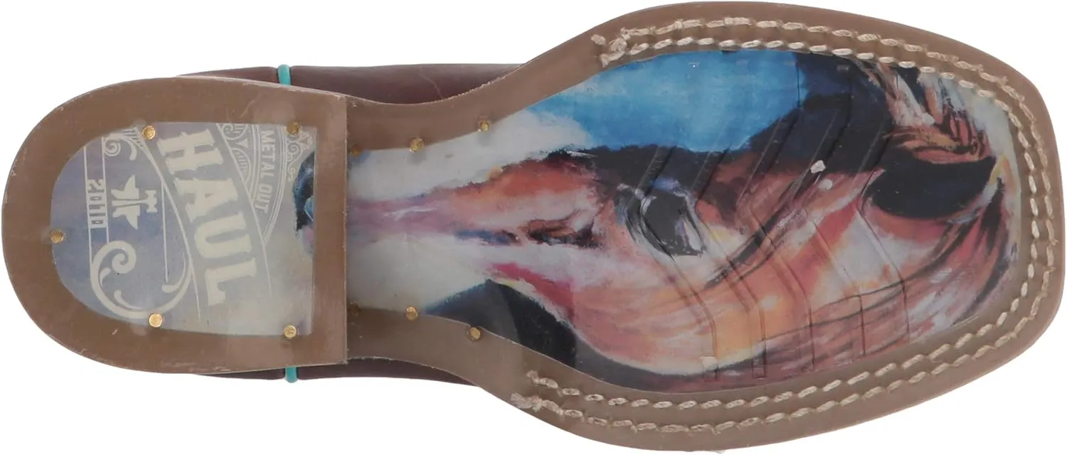 Tin Haul Unisex-Child Cowboy Western Boot