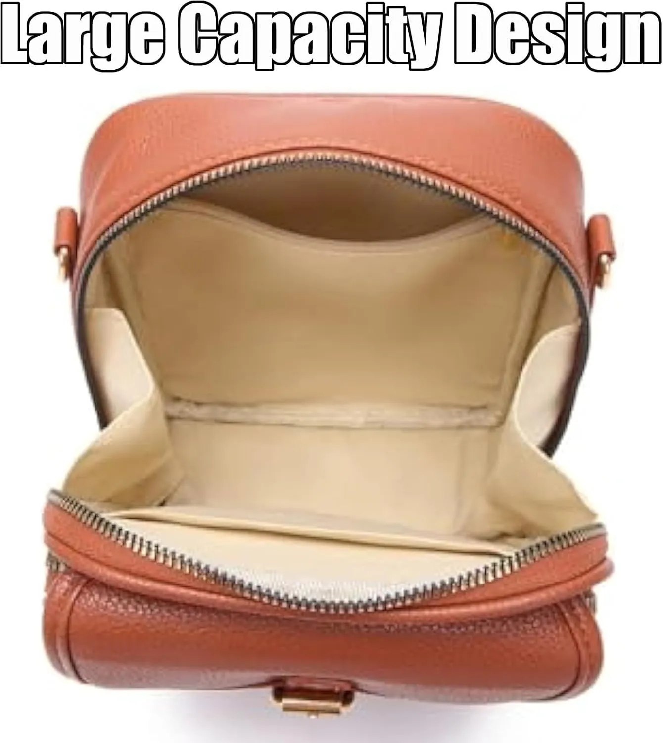 Tojoyride Crossbody Bag, Urvashi Crossbody Bag, Vintage Anti Theft Purse With 10 Card Slot, Shoulder Bags Built In Wallet