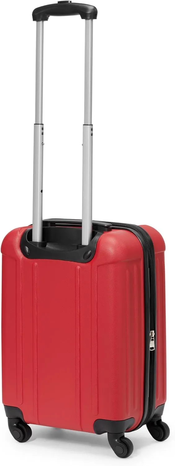 Tommy Hilfiger Unisex Luggage Carry On,Red,Small