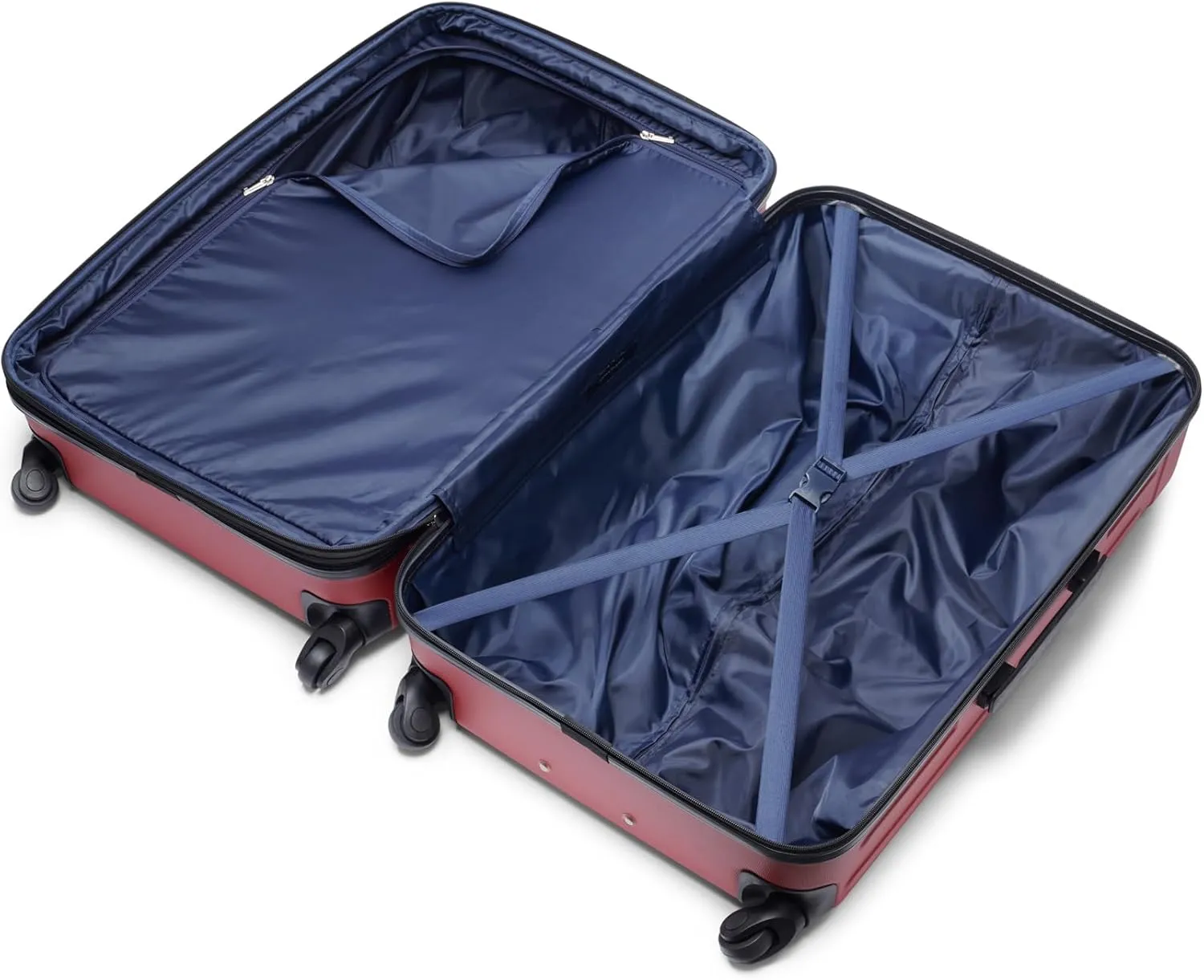 Tommy Hilfiger Unisex Luggage Check In,Red,large