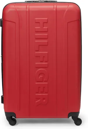 Tommy Hilfiger Unisex Luggage Check In,Red,large