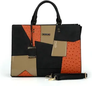 Tote Shoulder Large Capacity Women's Stitching Handbag
