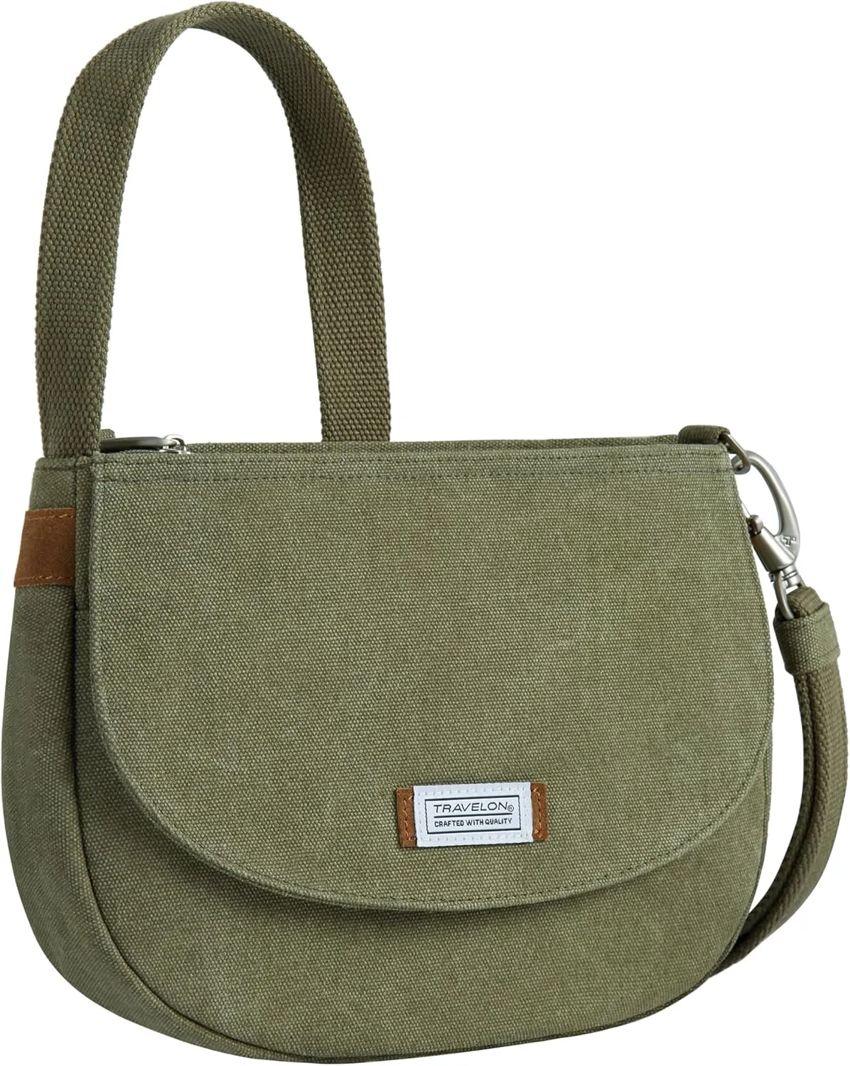 Travelon Anti-Theft Heritage Saddle Crossbody