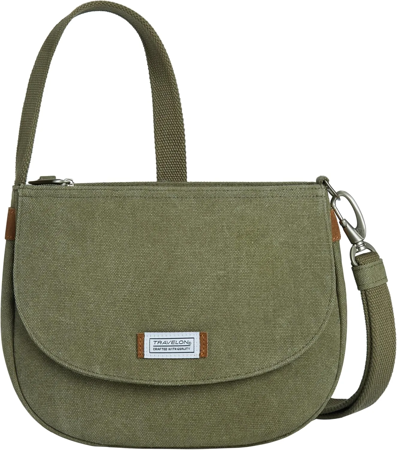 Travelon Anti-Theft Heritage Saddle Crossbody