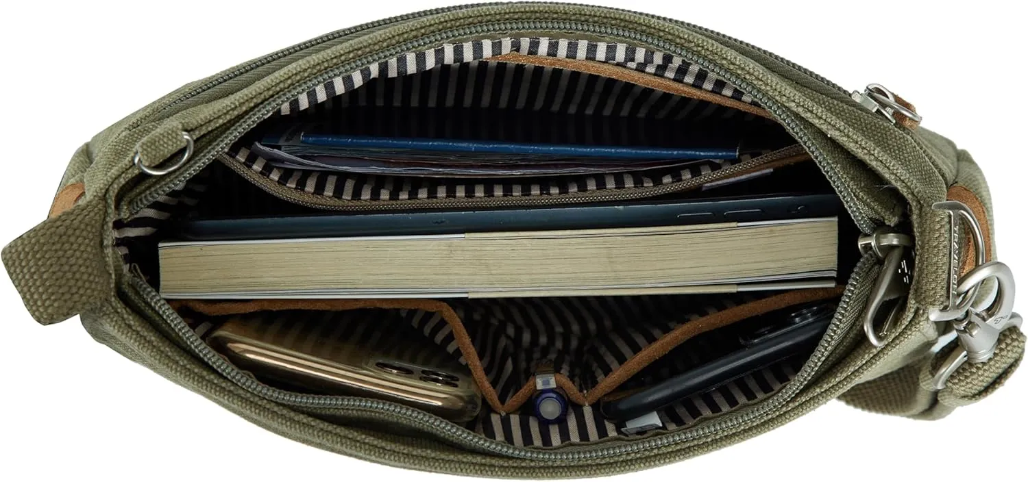 Travelon Anti-Theft Heritage Saddle Crossbody