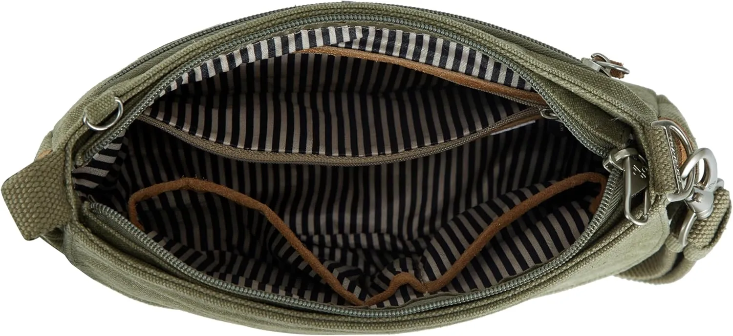 Travelon Anti-Theft Heritage Saddle Crossbody