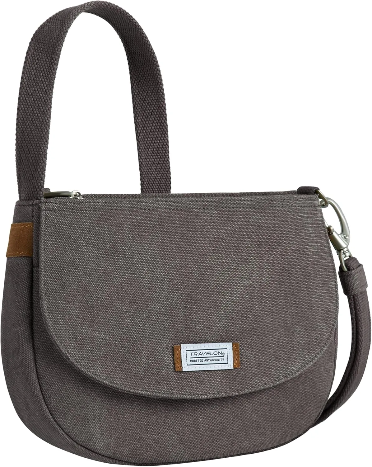 Travelon Anti-Theft Heritage Saddle Crossbody