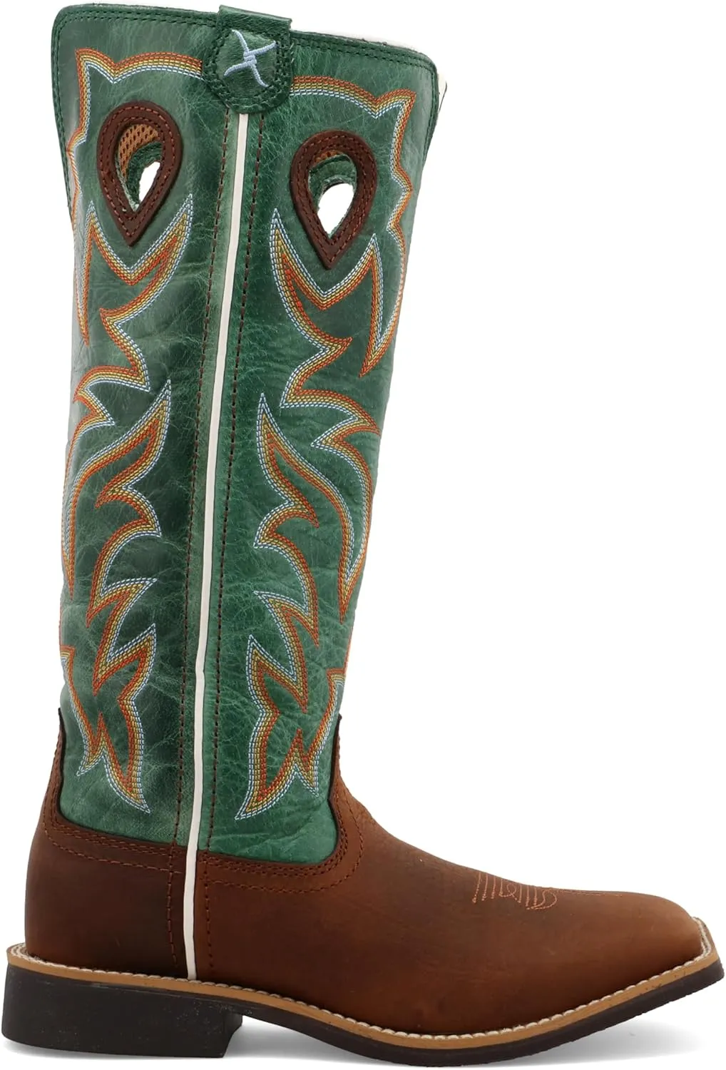 Twisted X Kid's Buckaroo, New Wide Square Toe