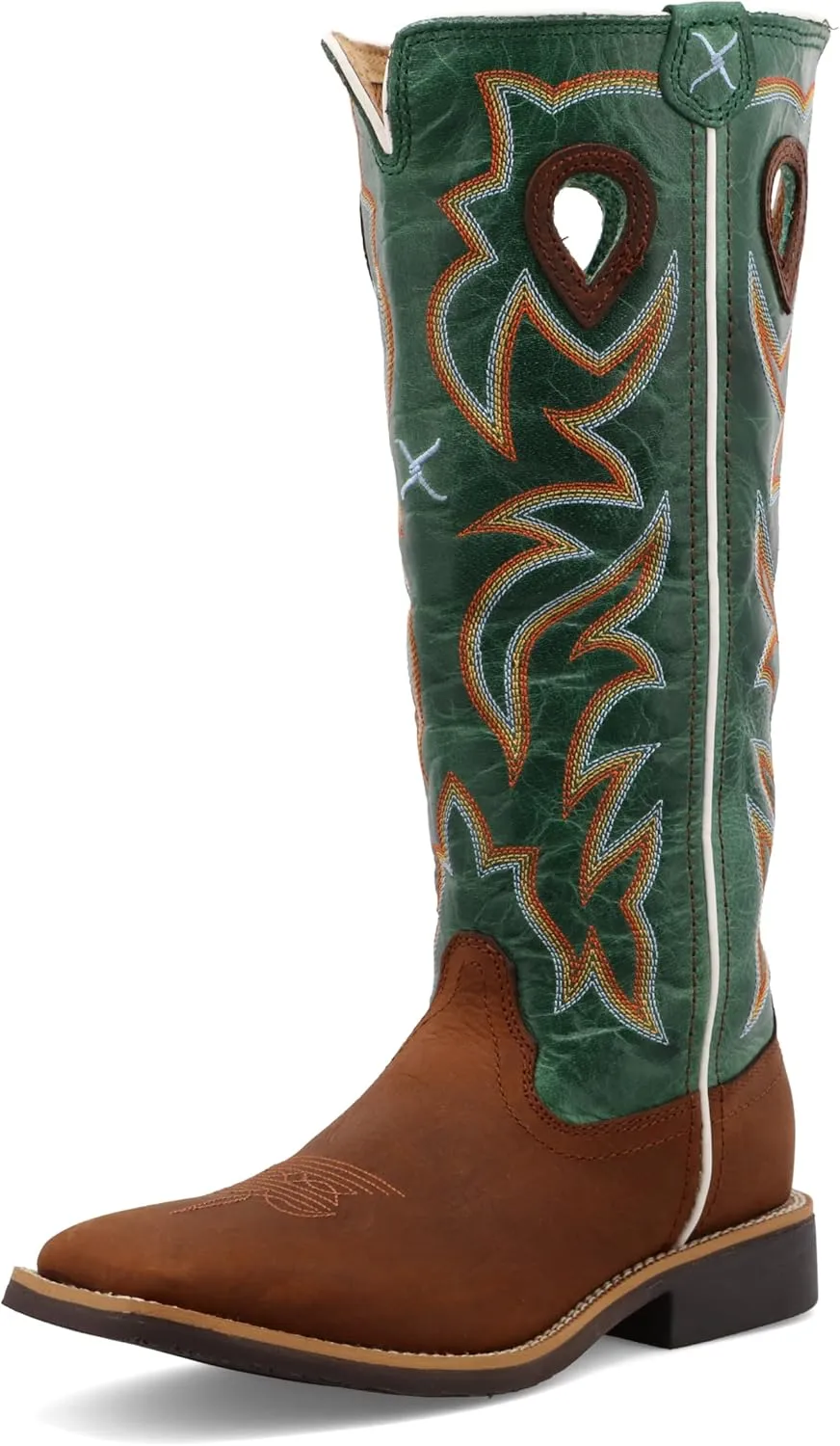 Twisted X Kid's Buckaroo, New Wide Square Toe
