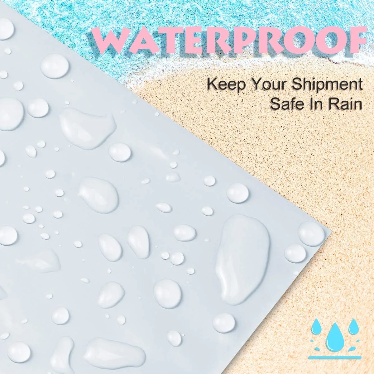 UCGOU Poly Mailers 6x9 Inch White 200 Pack Mini #1 Shipping Bags Strong Mailing Envelopes Thick Self Seal Adhesive Waterproof and Tear Proof Boutique Postal Small Business for Jewelry and More