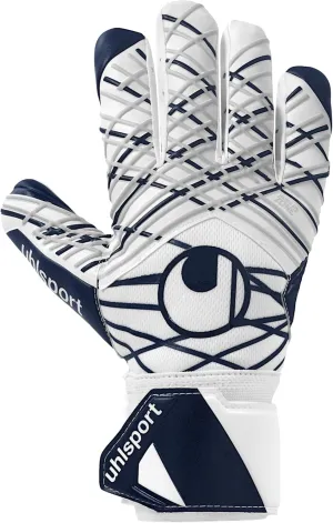uhlsport | Supersoft HN 2025 | Goalkeeper Gloves | White/Navy/Silver