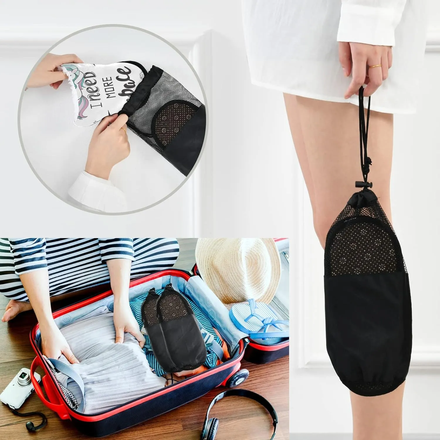 Unisex Slippers Fuzzy Feet Plush Cotton Slippers Anti-Slip Warm House Shoes M/L