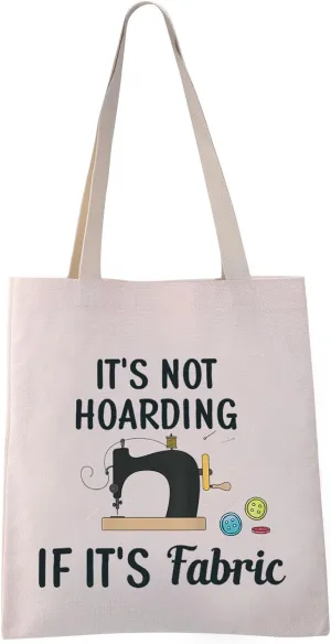 VAMSII Fabric Shoulder Bag - Funny Sewing & Quilting Gifts
