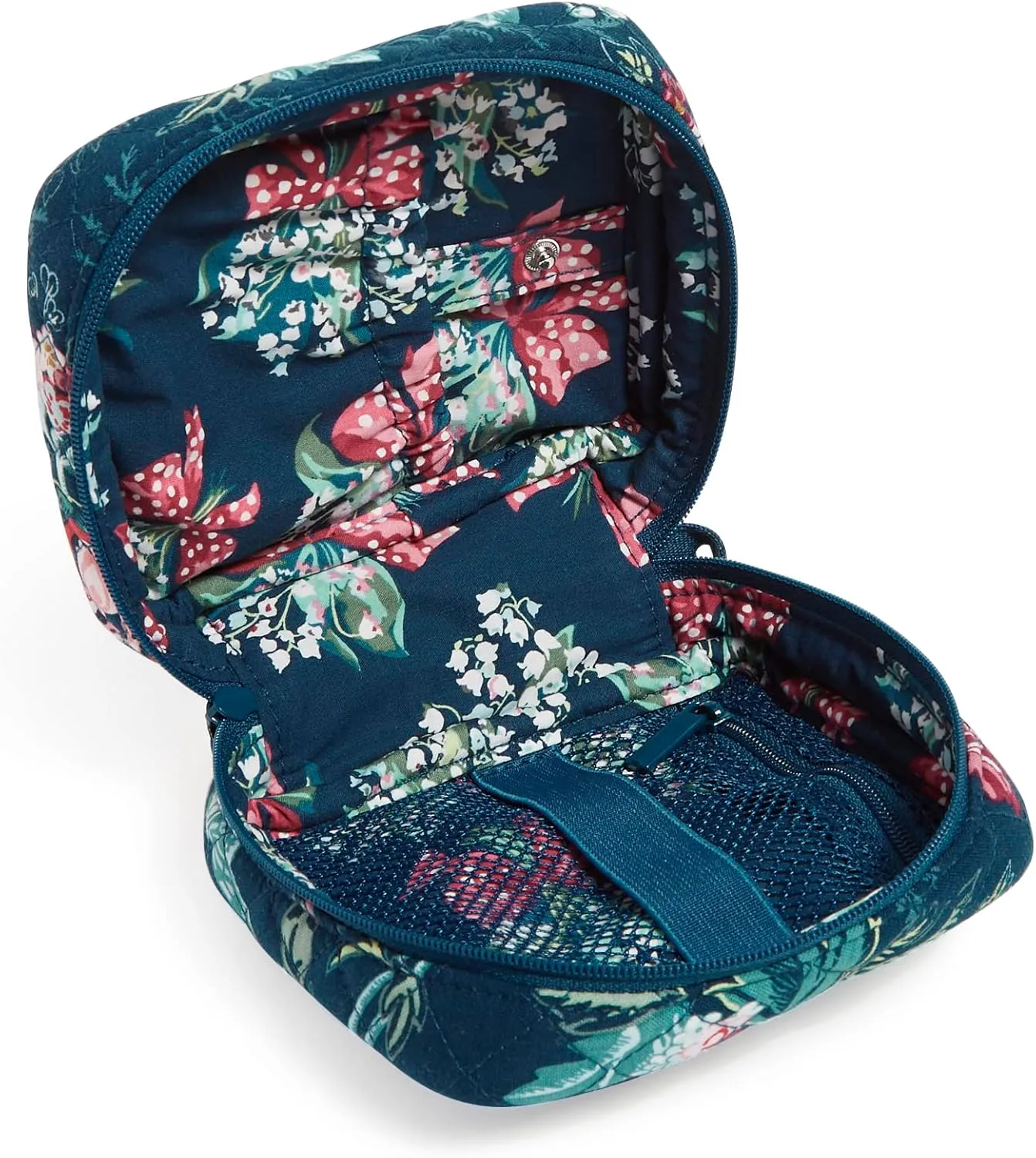 Vera Bradley Women's Cotton Mini Travel Case W/Clip