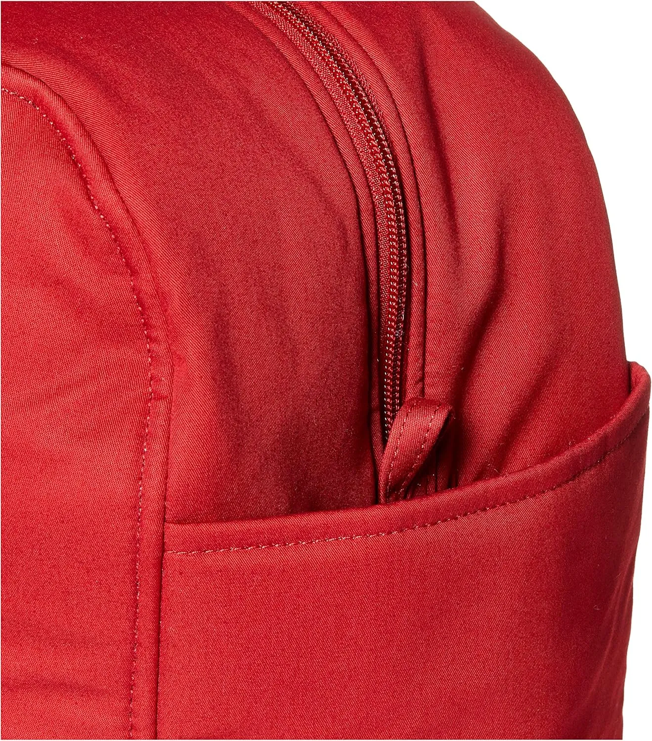 Vera Bradley Women's Cotton Utility Travel Bag, Cardinal Red - Recycled Cotton, One Size