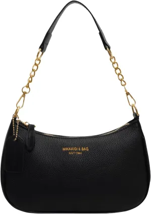 Verdusa Women's Vintage Commute PU Leather Zipper Top Shoulder Bag