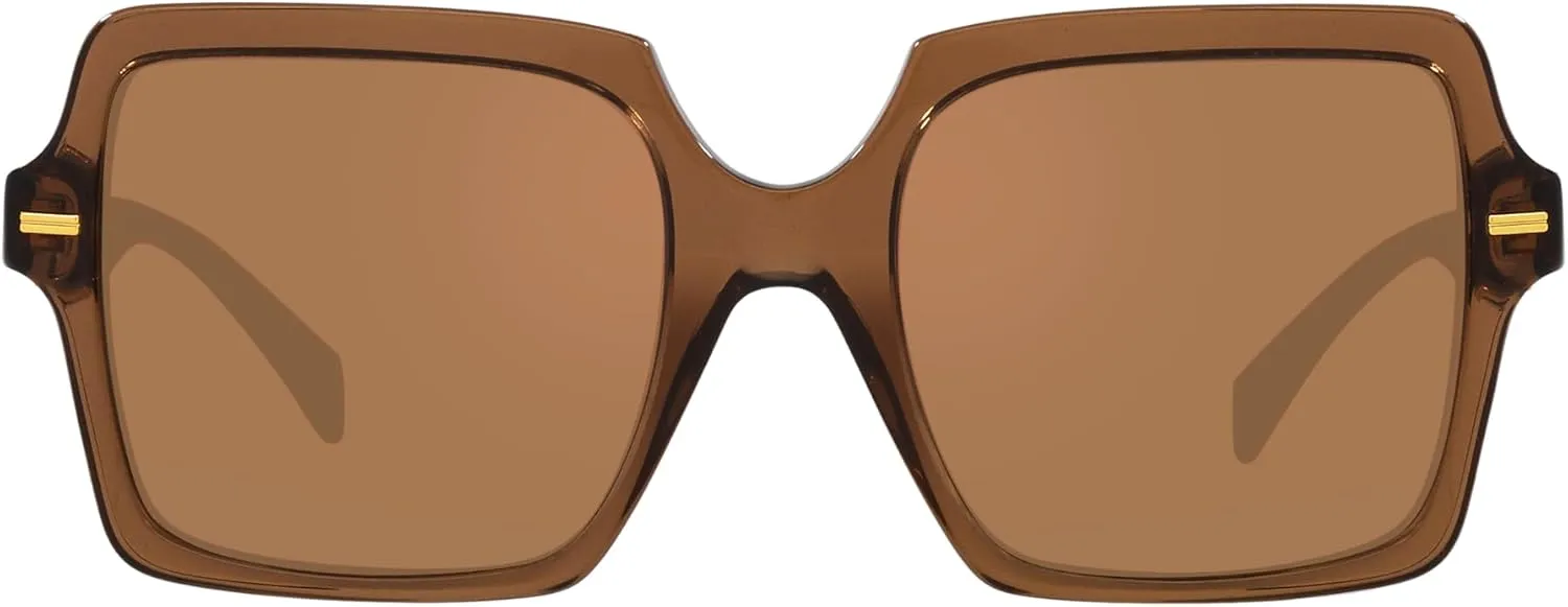 Versace Woman Sunglasses Black Frame, Dark Grey Lenses, 55MM