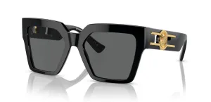 Versace Woman Sunglasses Bordeaux Frame, Dark Brown Lenses, 54MM
