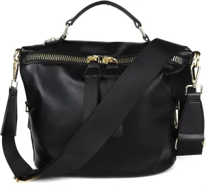 VGOAL Crossbody Bags for Women, Large-Capacity Women Handbag Casual Lightweight Travel Shopping Waterproof Shoulder Bag