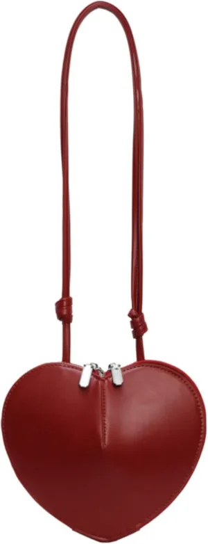 Vhitler Heart Purse Small Crossbody Purse Cute Purses Red Purse Designer Handbags for Women Pink Bag