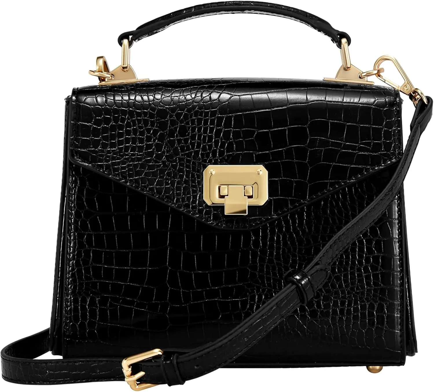 VICTORIA HYDE Women's Top Handle Handbag, Satchel Purses, Square Crossbody Bags