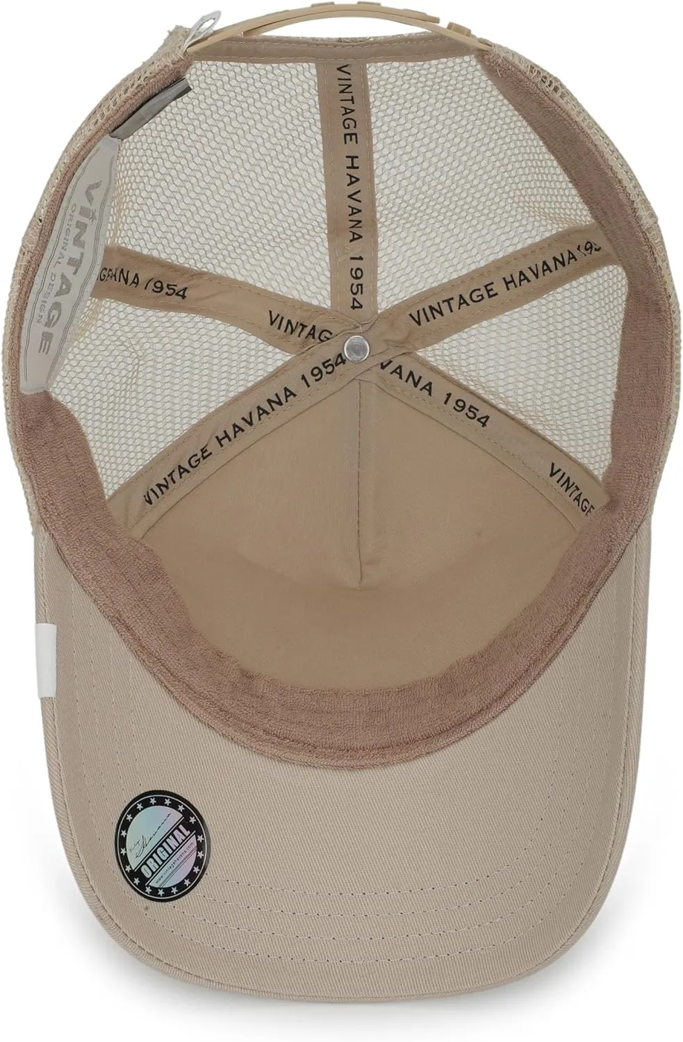 Vintage Havana Black Trucker Hats Women | Mesh Adjustable Snapback Hat | Men & Women Trendy Fashion Baseball Cap