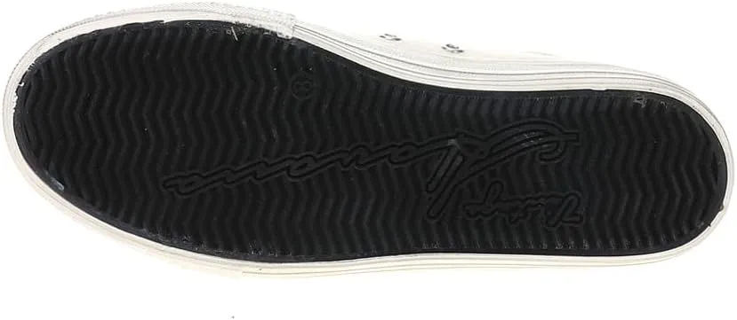 Vintage Havana Womens Alive Metallic Glitter Slip On Sneakers Shoes Casual - Gold