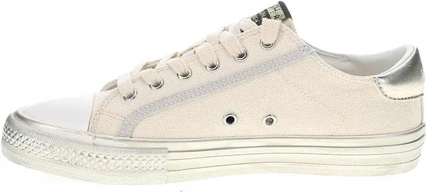 Vintage Havana Womens Alive Metallic Glitter Slip On Sneakers Shoes Casual - Gold