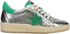 Vintage Havana Women's Denisse Sneaker, Silver/Green Multi, 7
