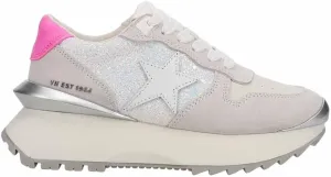 Vintage Havana Womens Major Glitter Platform Slip Onsneakers Sneakers Shoes Casual - Black, Silver, White