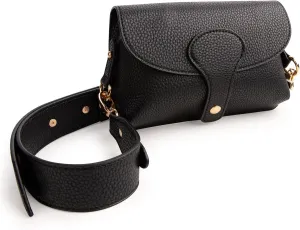 Viva Terry Mini Flap Crossbody Purse for Women Vegan Leather Small Crossbody Bags