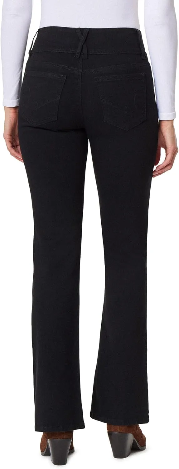 WallFlower Women's Sassy Bootcut High Rise Insta Soft Juniors Jeans