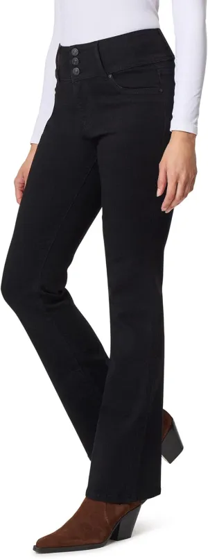 WallFlower Women's Sassy Bootcut High Rise Insta Soft Juniors Jeans