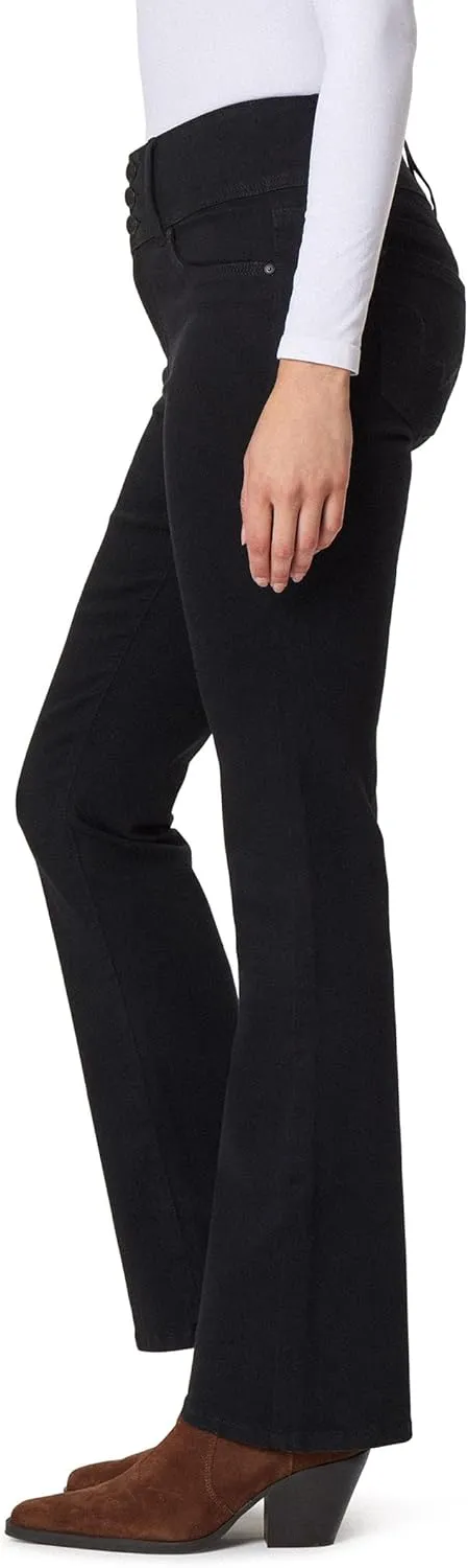 WallFlower Women's Sassy Bootcut High Rise Insta Soft Juniors Jeans