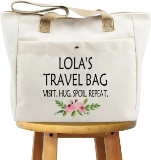 WCGXKO Mother’s Day Gift Grandma Birthday Gift Mother’s Day Merchandise Tote Bag Travel Bag For Grandma