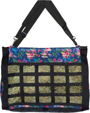 Weaver Leather 35-1381-245 Slow Feed Hay Bag, Floral Watercolor, 25" L x 11-1/2" W x 18-1/2" H …