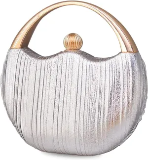 Women Clutch Bag Glitter Evening Bag Bridal Wedding Purse Elegant Shoulder Bag