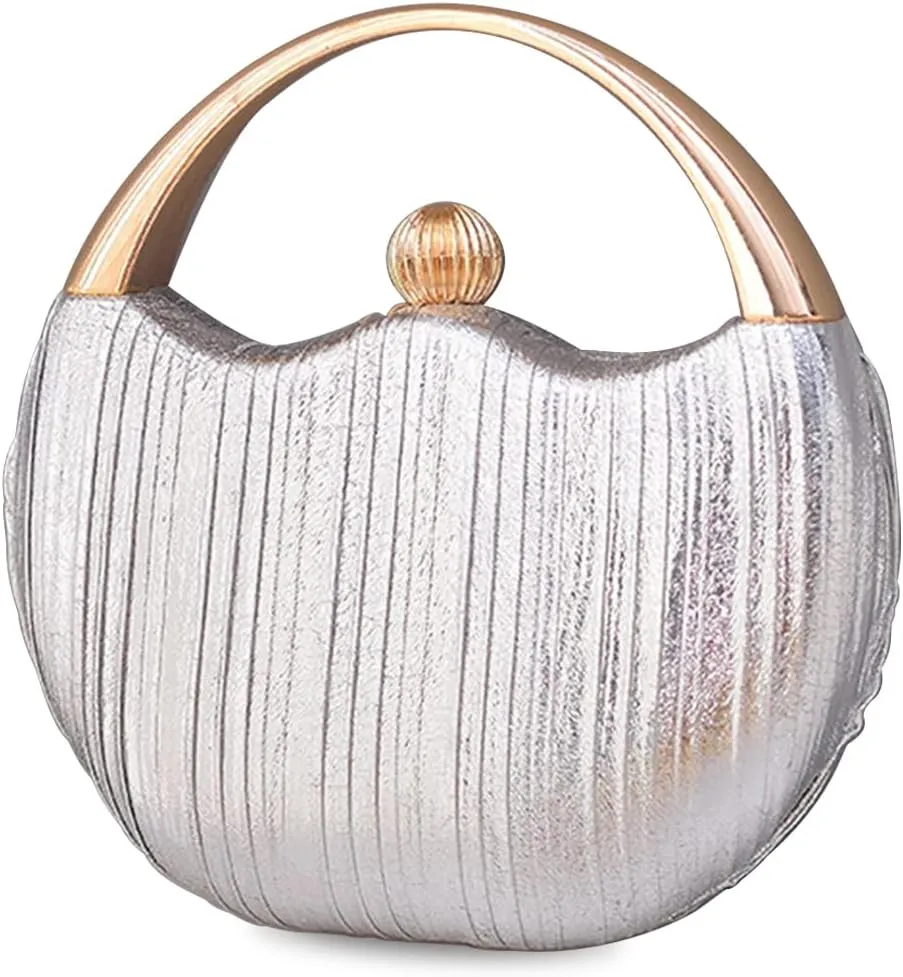 Women Clutch Bag Glitter Evening Bag Bridal Wedding Purse Elegant Shoulder Bag