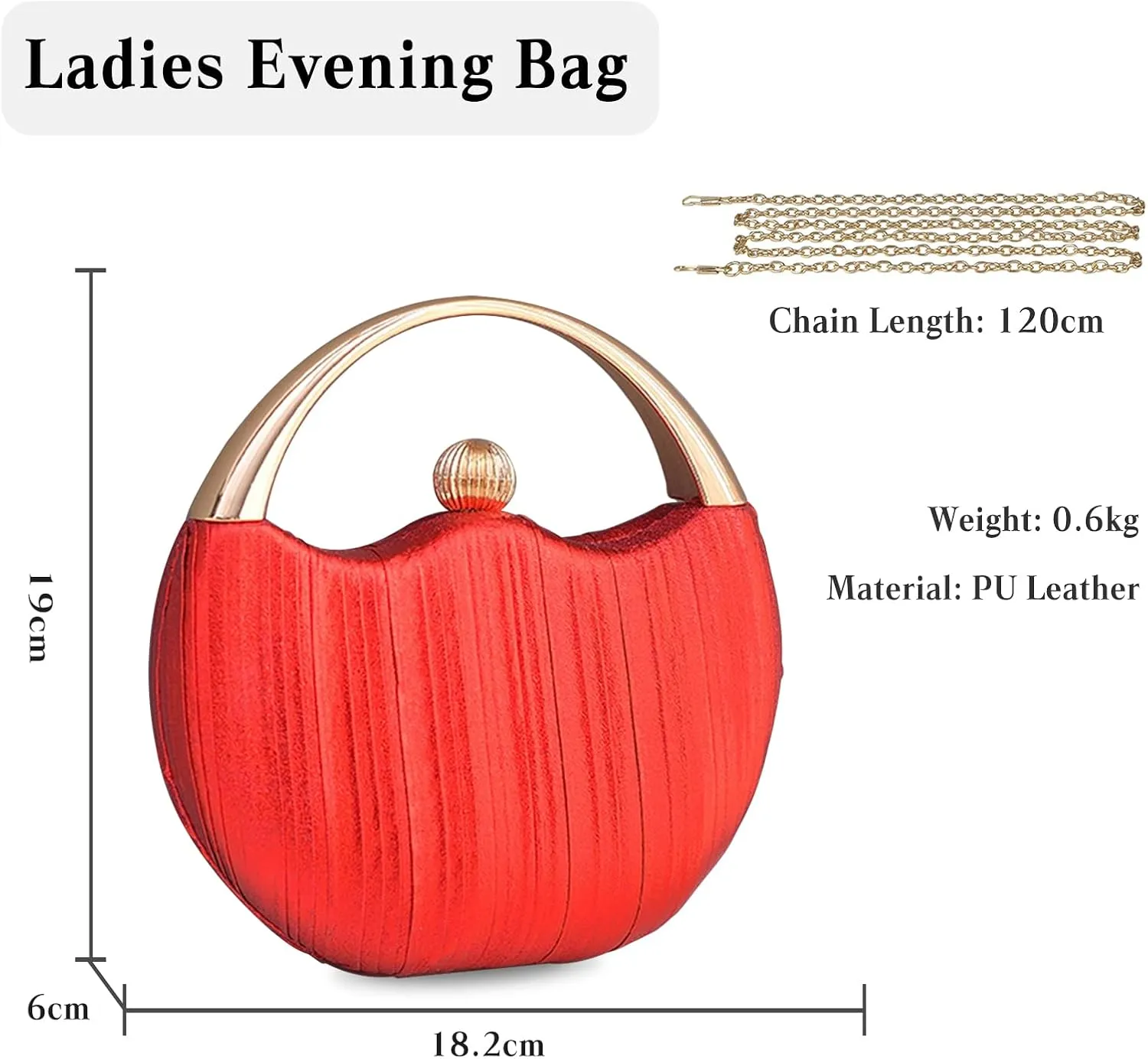 Women Clutch Bag Glitter Evening Bag Bridal Wedding Purse Elegant Shoulder Bag