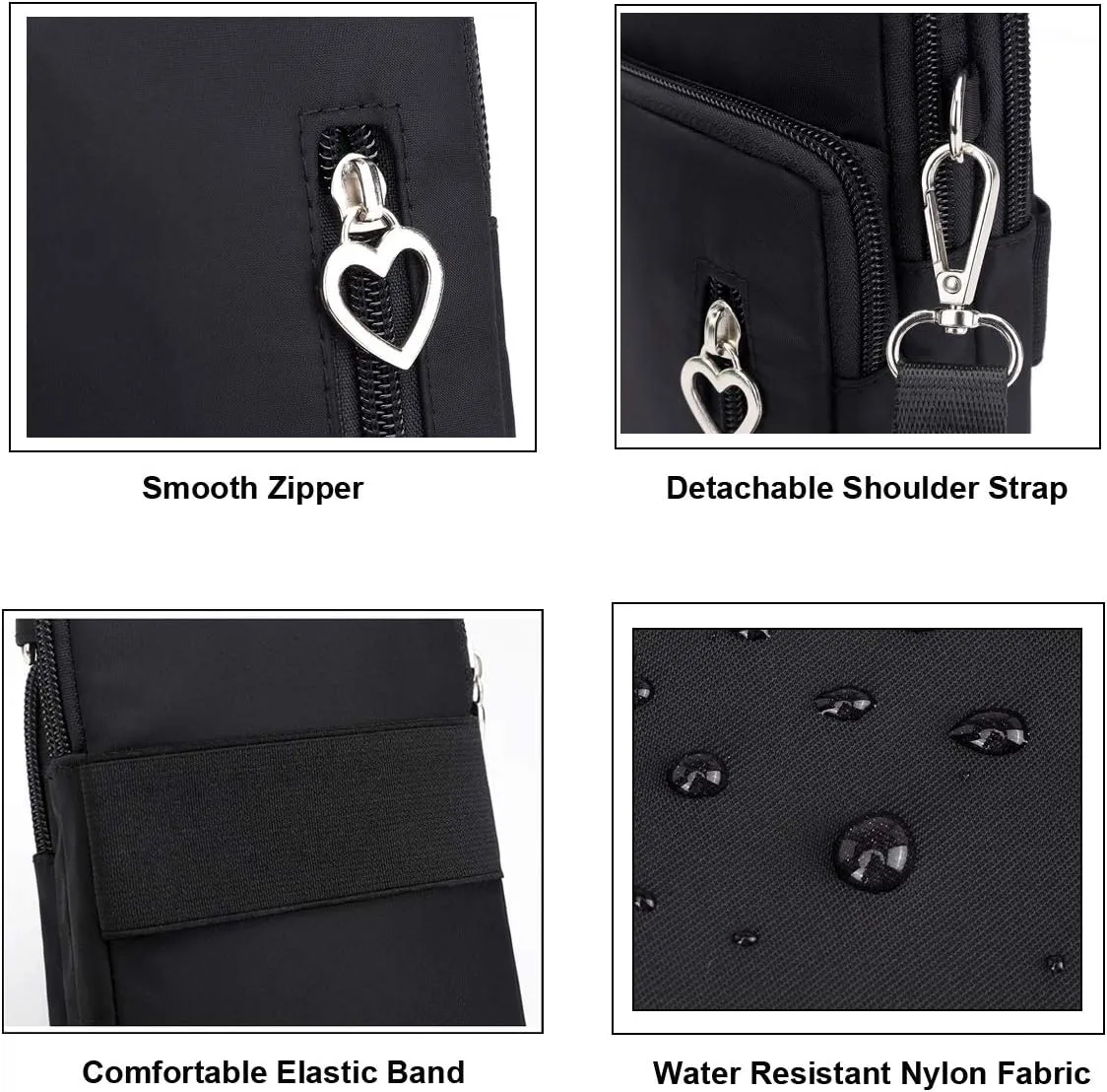 Women Crossbody Cell Phone Purse Wallet Case Wristband Armband Bag for iPhone 16 15 14 Pro Max 16 15 14 Plus / 13 12 Pro Max, Galaxy S25 S24 S23 Ultra / FE / Plus A16 A1514 A06 A05 A35 (Blue Flower-L)